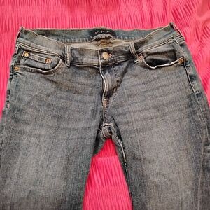 Aeropostale 14 Super Low Rise Blue Jeans